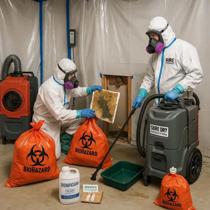 Contaminated Water Handling Protocols process in Shapleigh, ME